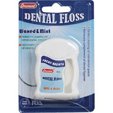 Dental Floss - Mint, Waxed, 50m